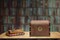Wood Treasure Chest Box, 6 x 4-1/2 inch, Unfinished for Crafts | Woodpeckers